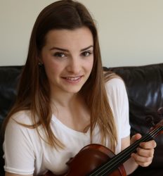 Camille Enderlin violin instructor